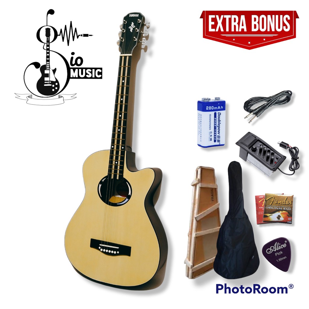 gitar Yamaha apx500ii akustik elektrik tanam besi