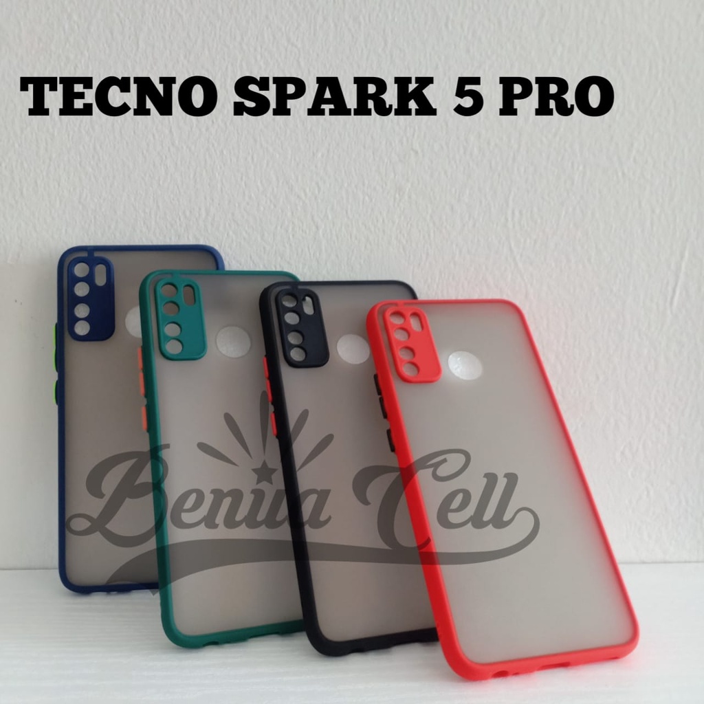 CASE TECNO SPARK 6 GO - CASE MATTE FULL COLOR TECNO SPARK 7 NFC SPARK 5 PRO