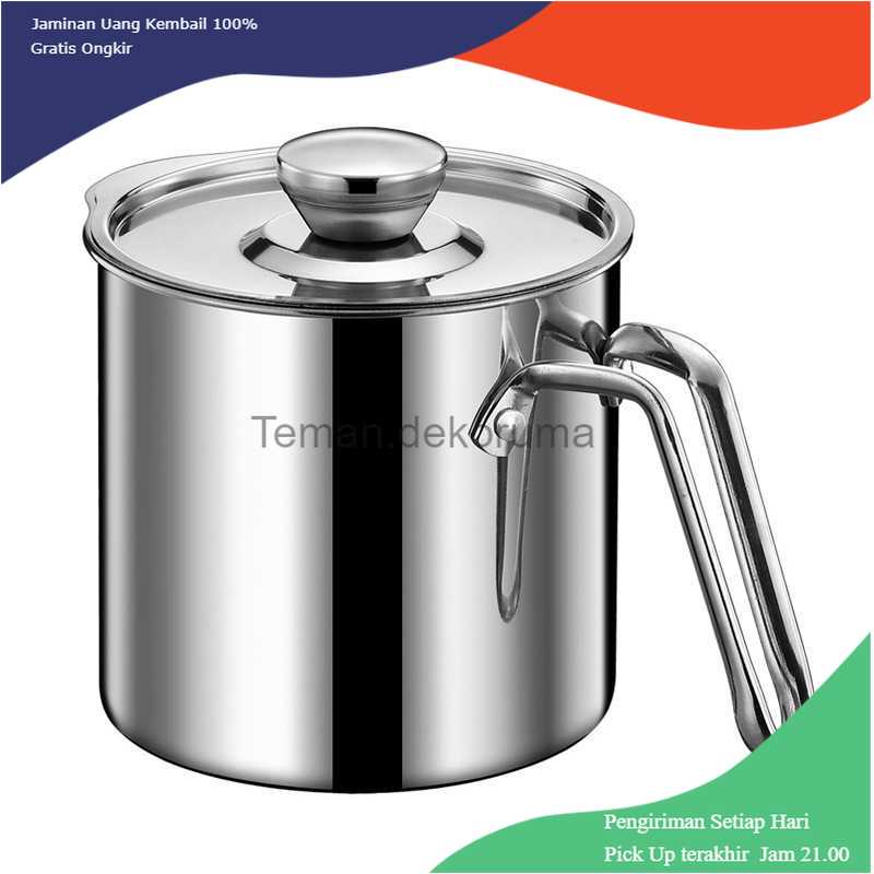 TD-DA1 Hsinchu Tempat Penyimpanan Minyak Oil Can 1300ml With Filter - J9789