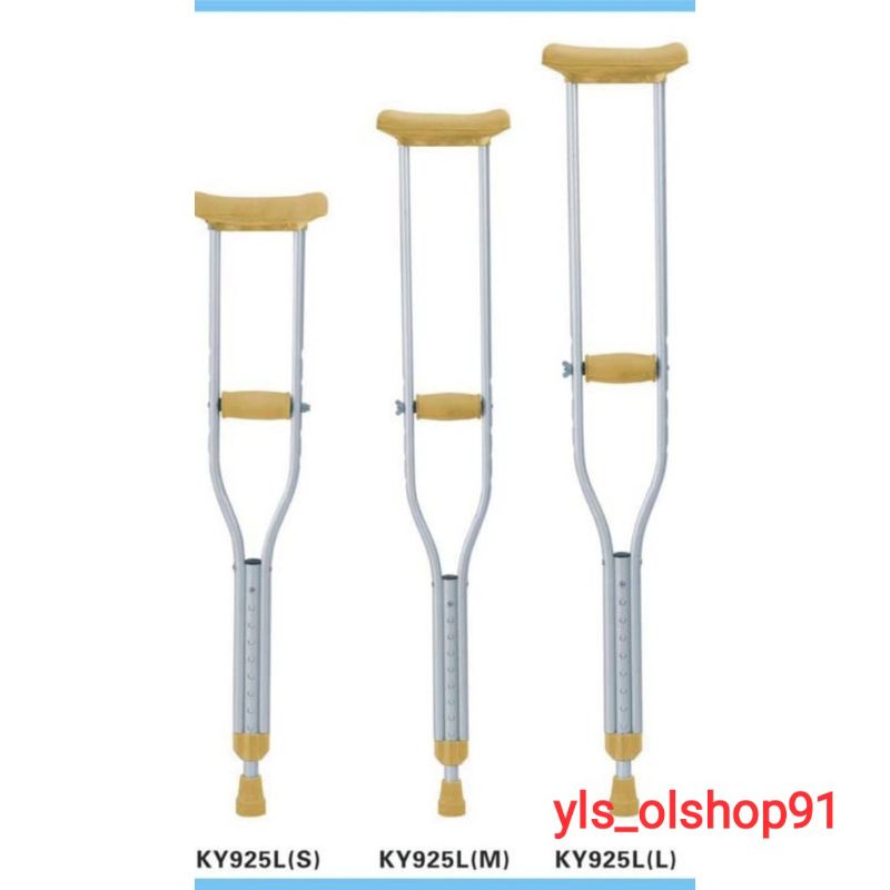 Tongkat Ketiak / Crutch / Kruk tongkat/ Tongkat Jalan / Tongkat Bantu Jalan