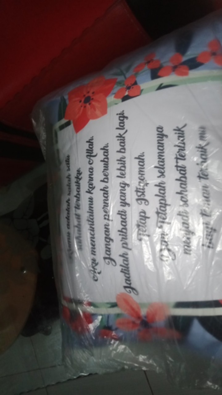 Bantal Custom Design Foto Cetak 2 Sisi