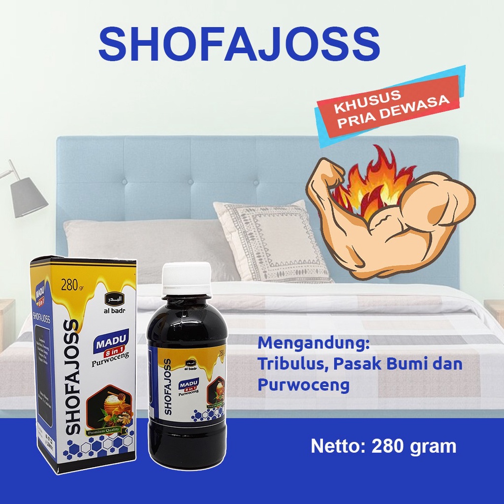 

Madu Shofajoss Herbal Penguat Ginjal dan Pegel linu nett0 280 gram