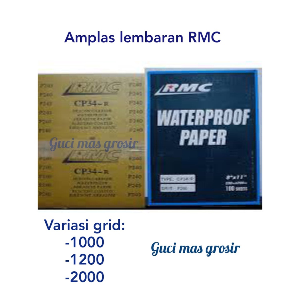 Amplas Lembaran RMC Halus