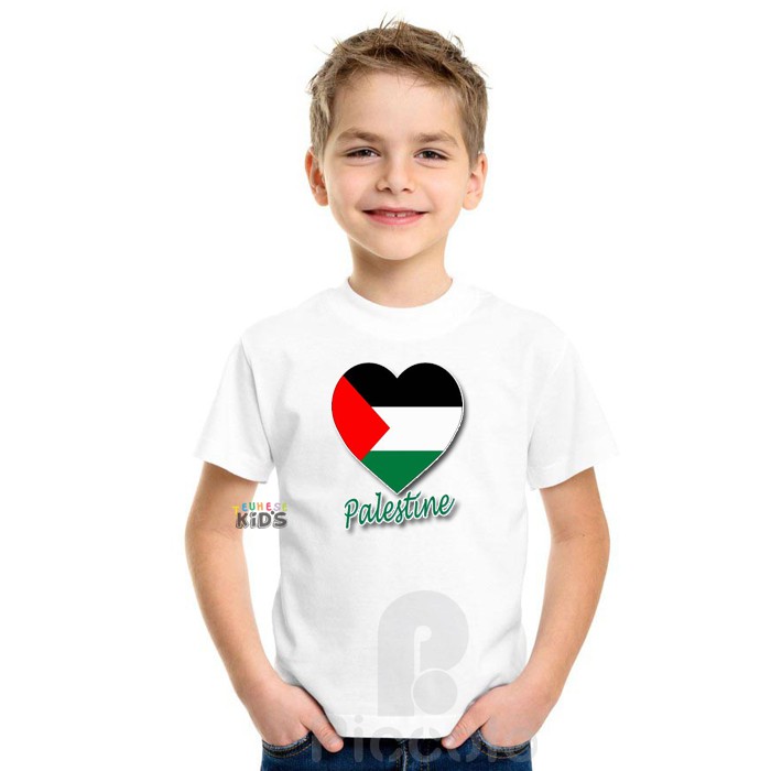 Kaos anak /pakaian love palestina