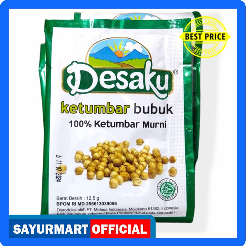 

Ketumbar Bubuk Bumbu Desaku [1 pcs]