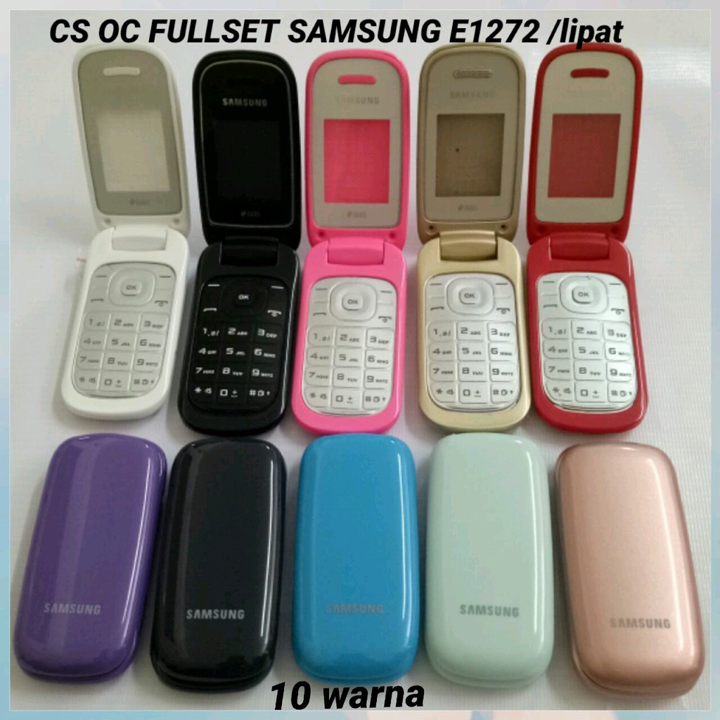 Casing SAMSUNG E-1272 / S-1272 OC Fullset Original