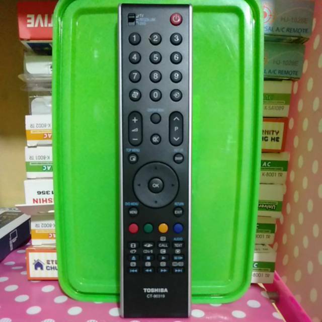 REMOTE REMOT TV LCD LED TOSHIBA CT-90319 ORIGINAL ASLI