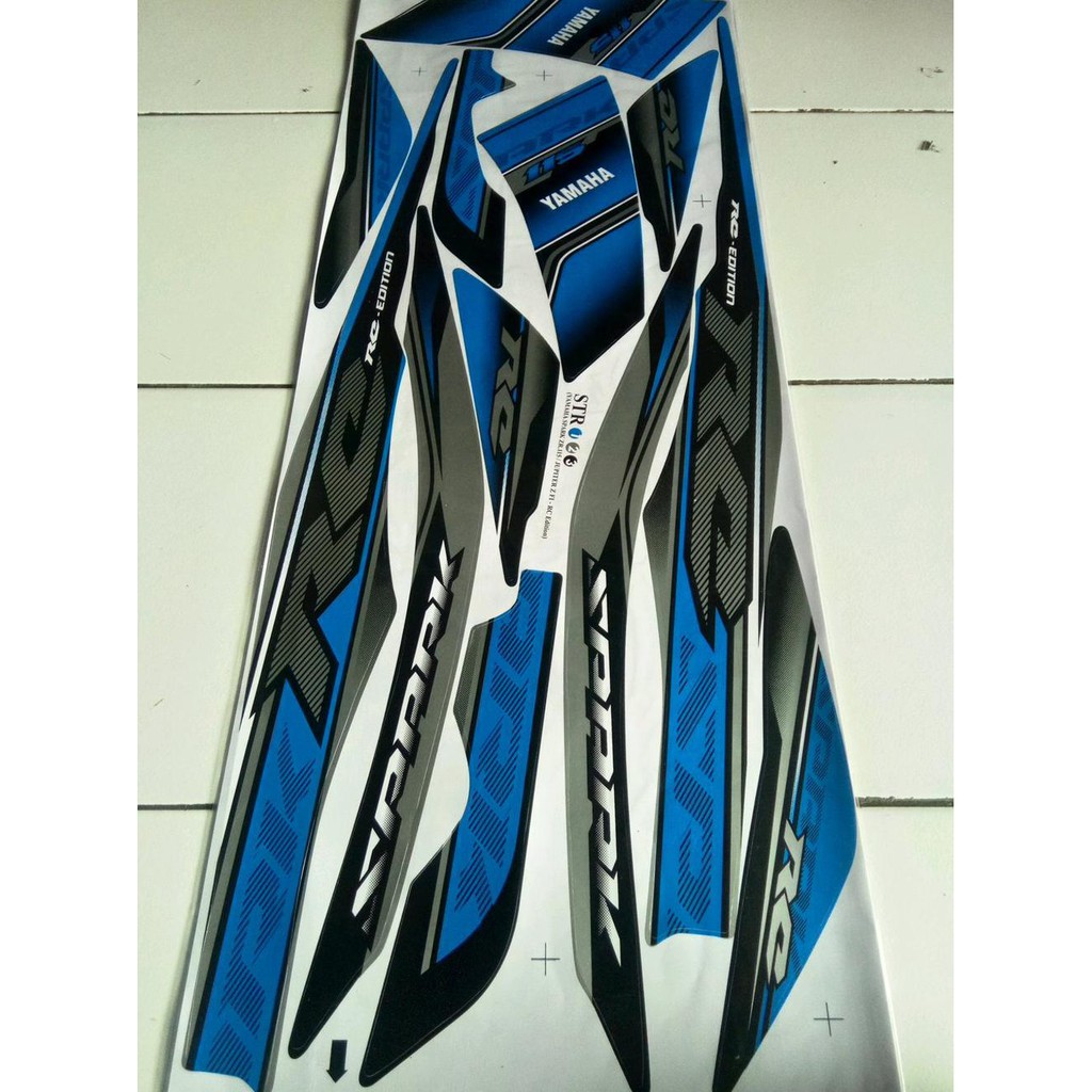 Aksesoris Striping Stiker Lis Variasi Motor Yamaha Jupiter Z1 - Spark Rc - 2
