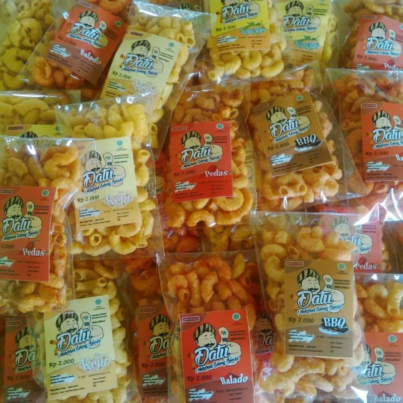 

PAKET 50PCS DATU MAKARONI MINI