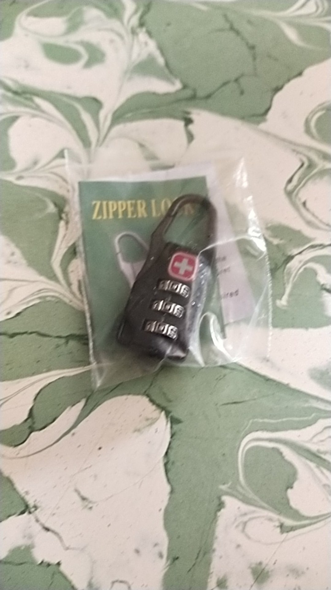 Mini 3 Dial Safe Number Code Padlock Combination Lock