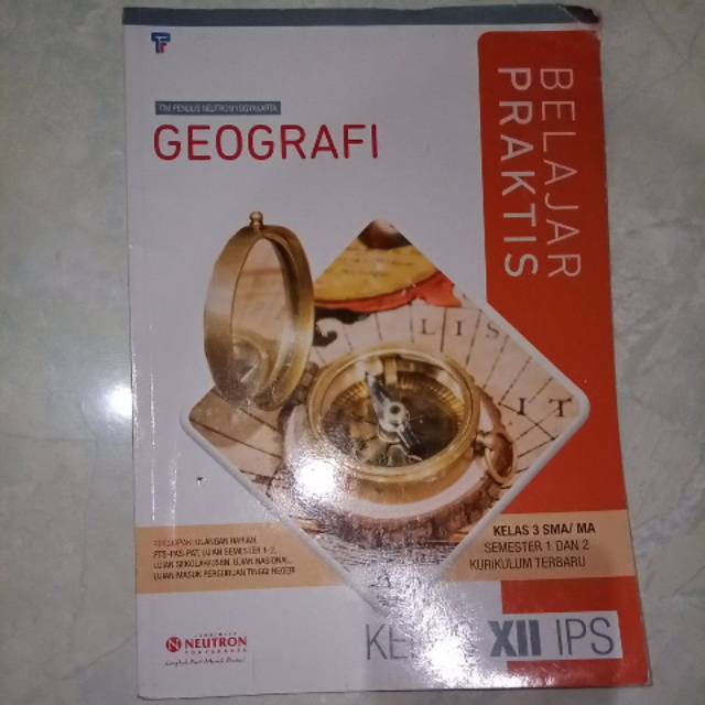 Preloved Buku Geografi Neutron Kelas 12 IPS