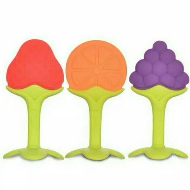 Gigitan bayi Fruit teether standing BPA FREE RAC 9965. 66.  67 S1