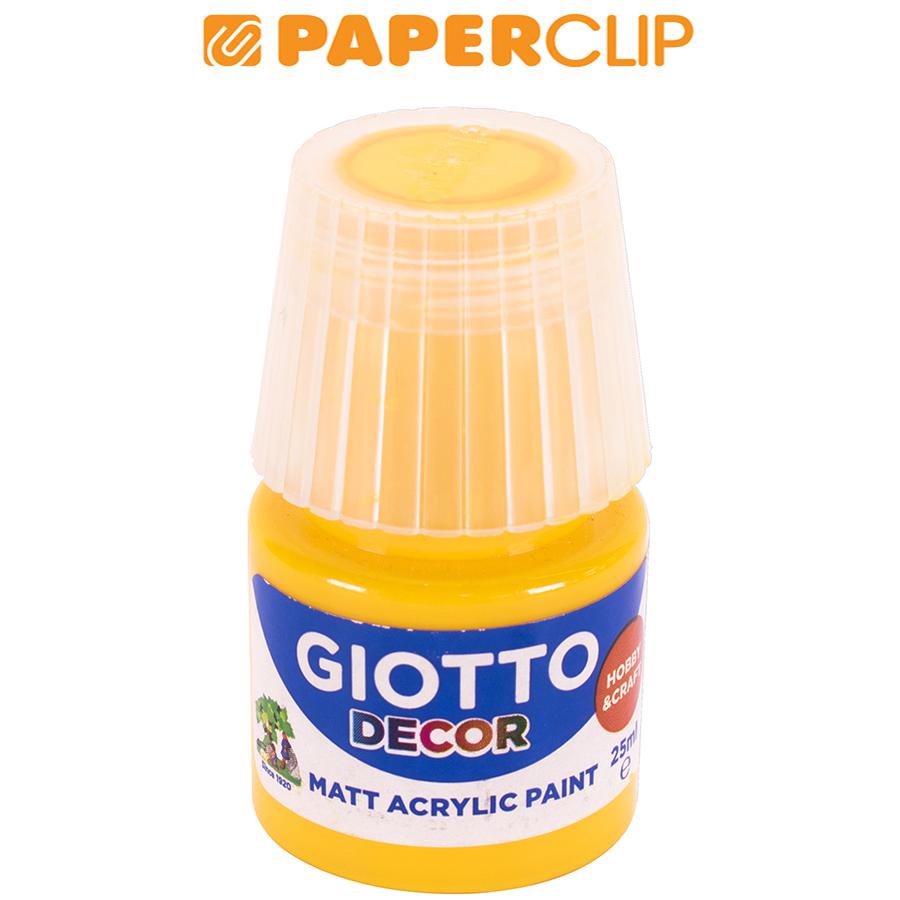 

DECOR GIOTTO 538104 25ML DARK YELLOW