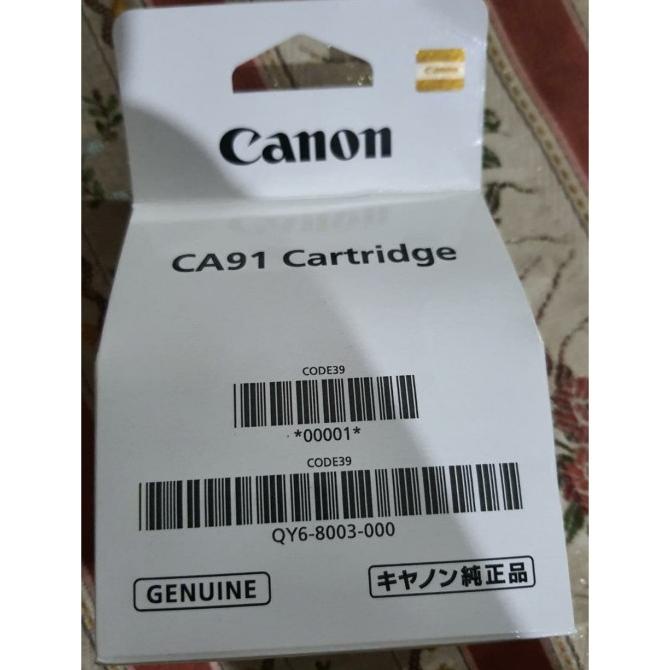 Print Head Catridge Canon Ca91 Ca 91 Ca-91 Hitam Black Original G2000