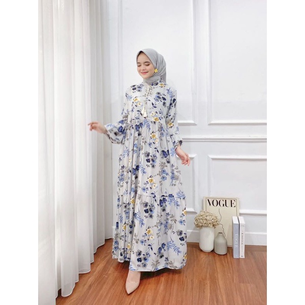 Kamila Dress Original Hd.id / Dress panjang / Dress Rayon Premium