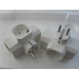 Steker Broco T cabang tiga