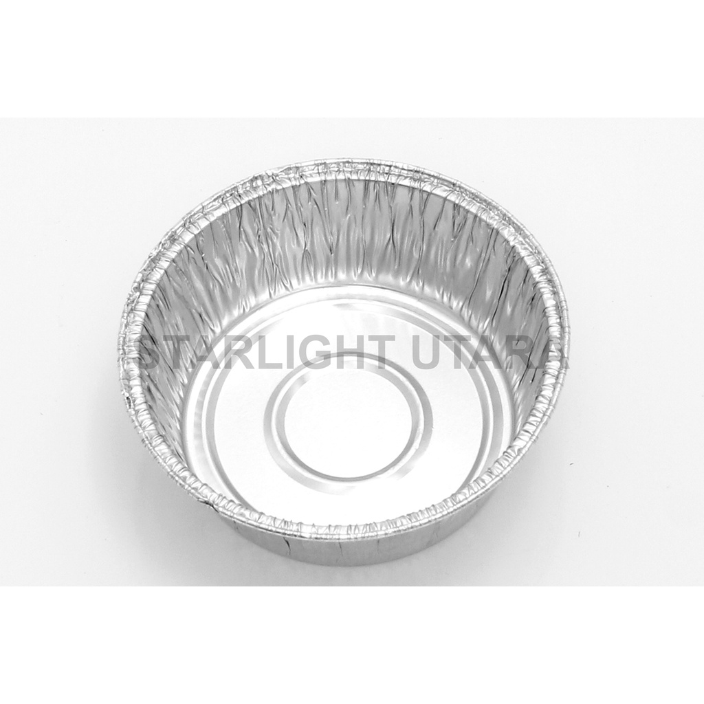 wadah aluminium model cup bulat RX-1230 - wadah aluminium foil CUP RX 1230