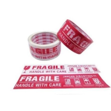 

LAKBAN FRAGILE GLOTAPE 2 " ( 48 MM X 90 MM)