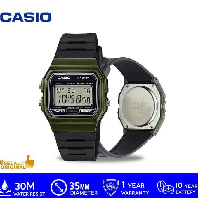 Casio GENERAL F91WM3ADF / F-91WM-3ADF / F91WM ORIGINAL
