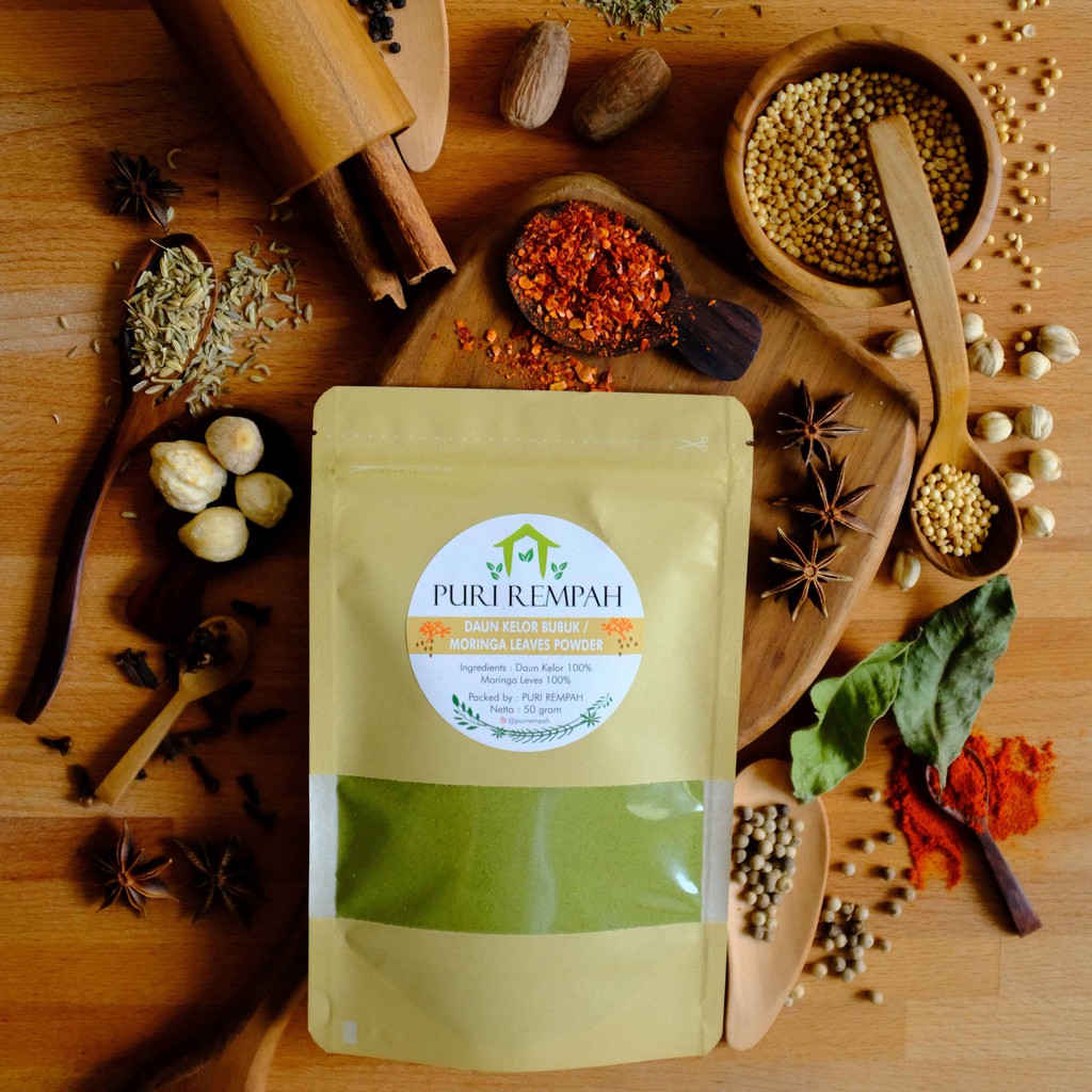 

Daun Kelor Bubuk / Moringa Leaves Powder