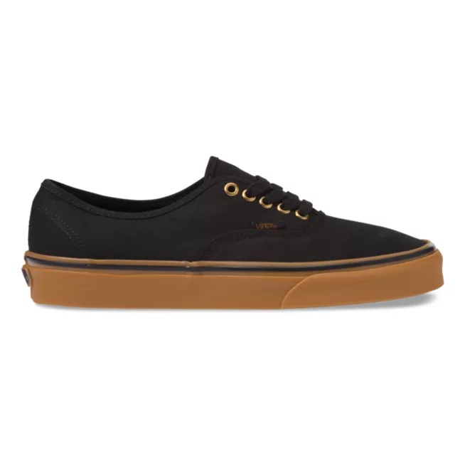 Sepatu Sneakers Authentic Gum Sepatu Sneakers Pria Wanita Full Black Murah