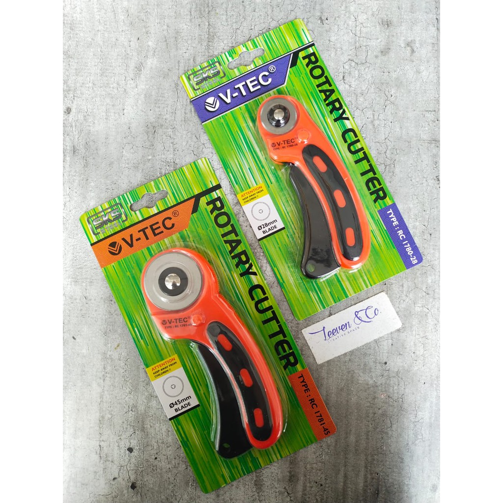 

V-TEC ROTARY CUTTER with Grip (28mm & 45mm)