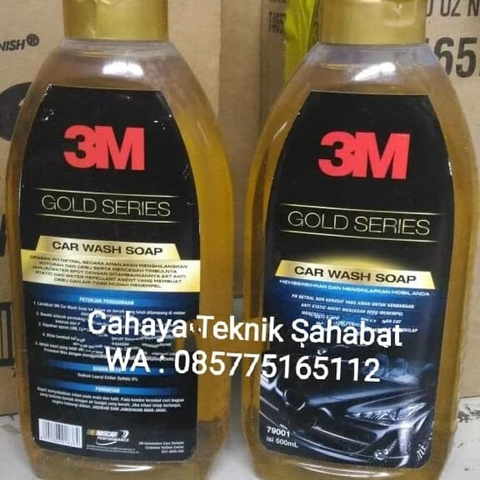 3M Car Wash Soap gold Series