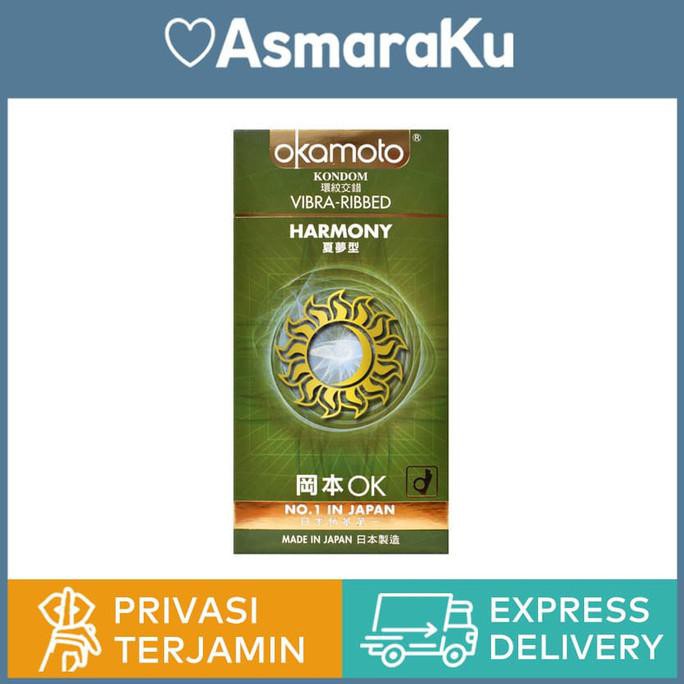 Okamoto Kondom Harmony isi 10 - Kondom Bergerigi | Kondom Jepang