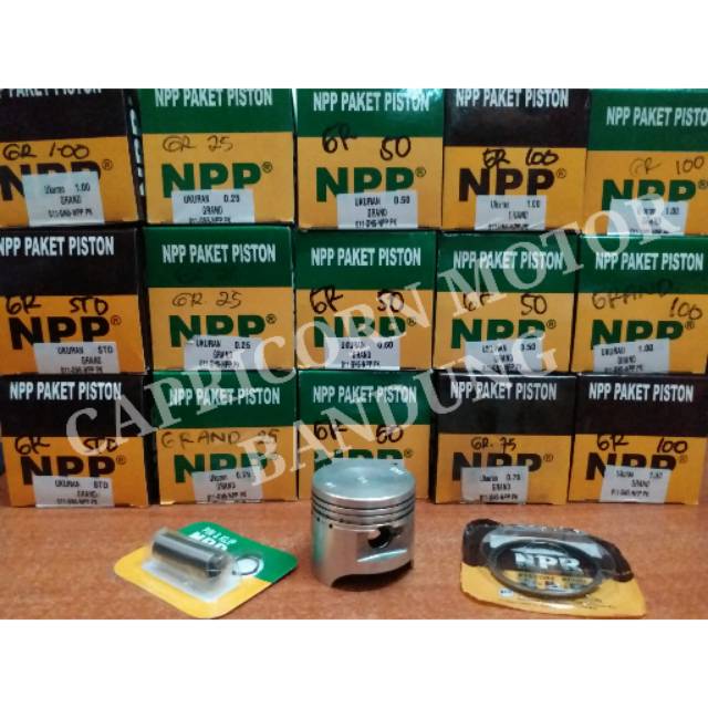 Piston Kit GRAND SUPRA X NPP oversize STD 25 50 75 100