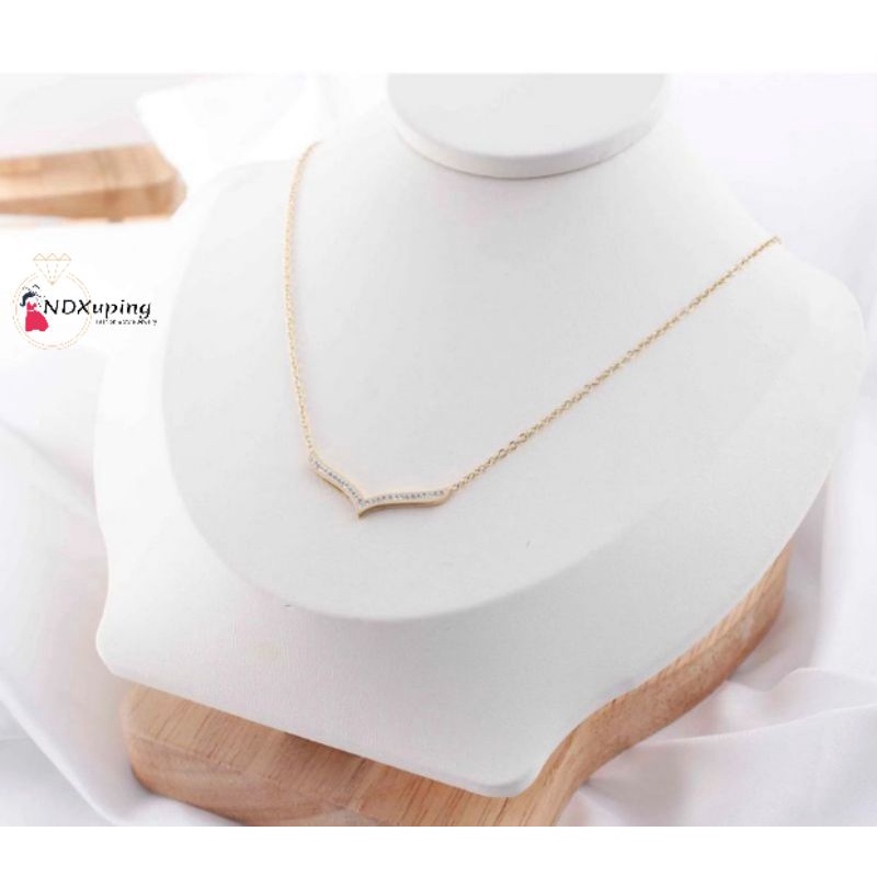 Kalung Dewasa Rantai Fuji Gold Permata Perhiasan Fashion N29062202