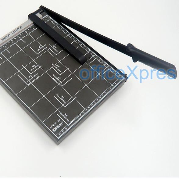 

♟ Pemotong Kertas / Paper Cutter Origin F4 Dark Grey ♚