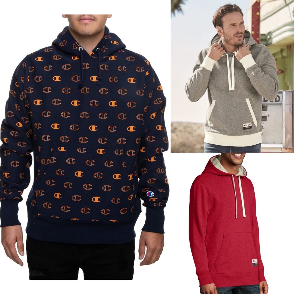 Champion Hoodie Sweatshirt unisex sweater pria dan wanita // sisa ekspor