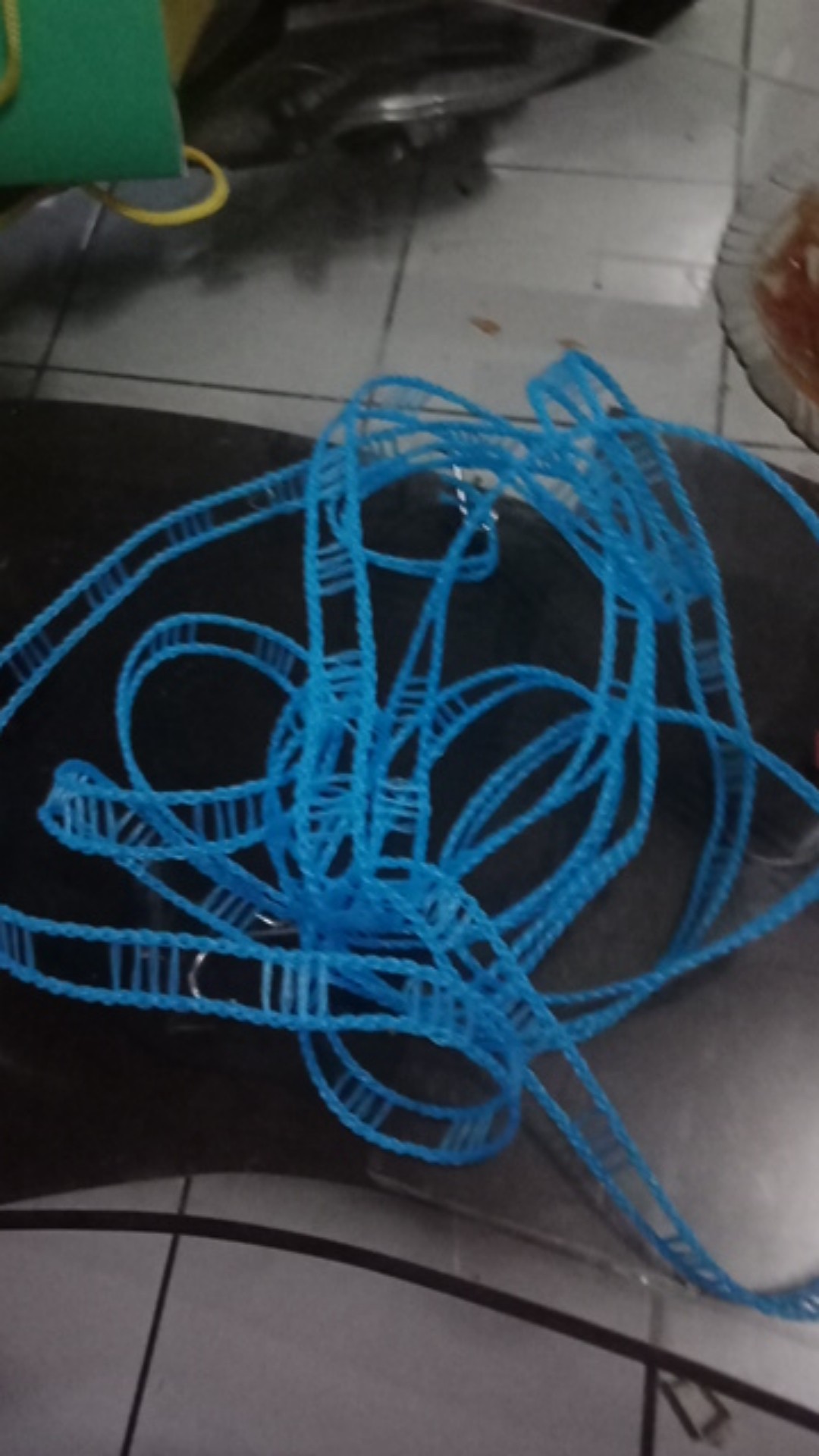 Tali Jemuran Ada Lubang Gantungan Baju - Hanger Super Praktis - Clothes Line Unik 5 Meter [pm]