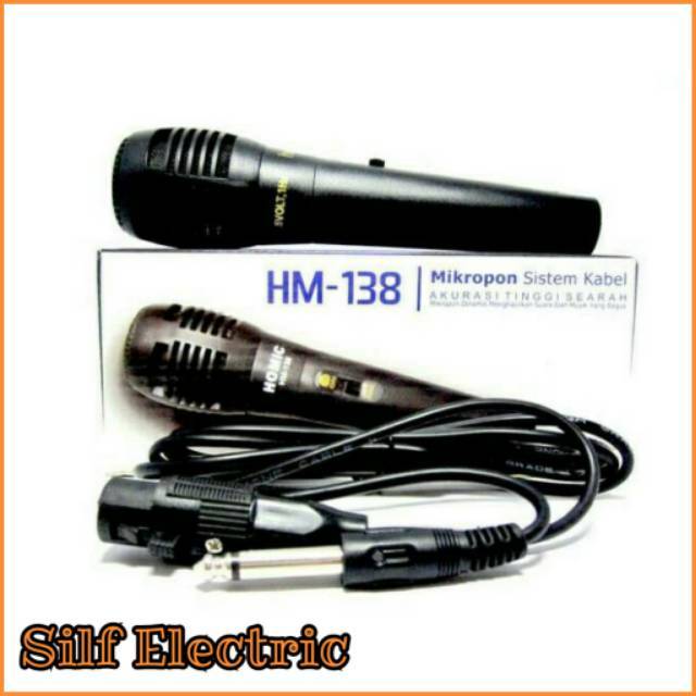 Mic kabel Microfone HM-138 cable homic