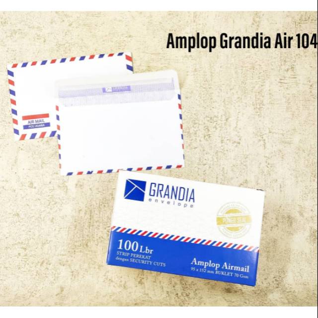 

AMPLOP GRANDIA AIR 104