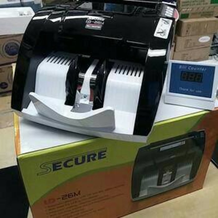 mesin hitung uang, SECURE LD 26. ( hitung uang & deteksi uang palsu )