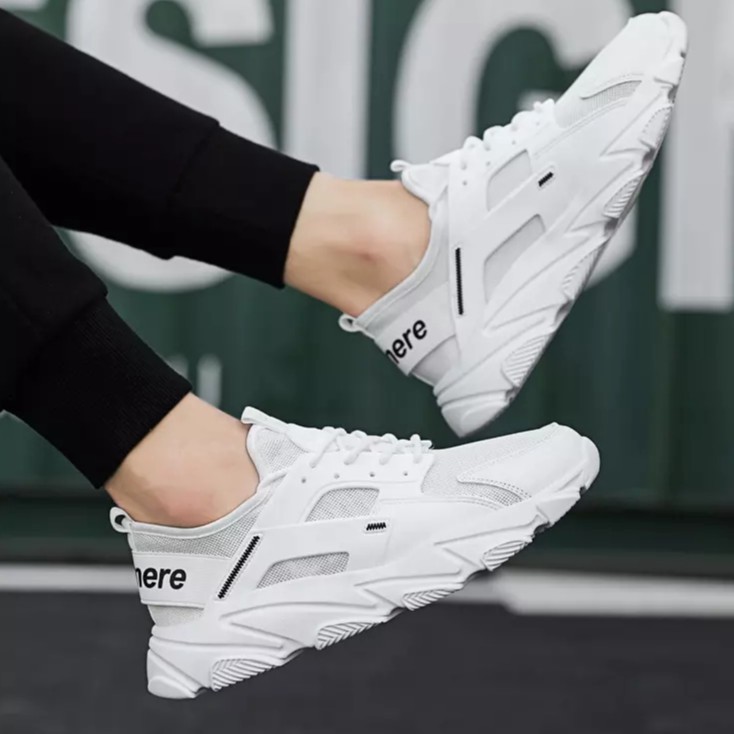 Sepatu Pria Lari Sneaker Kasual Breathable Casual Tinggi Sepatu Pria Lari Sneaker Kasual Breathable Casual Tinggi