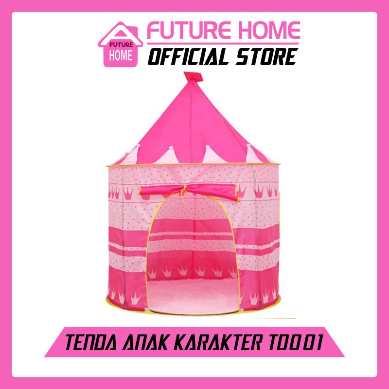 Tenda Anak Model Istana Kado Mainan Kastil tenda mainan anak karakter