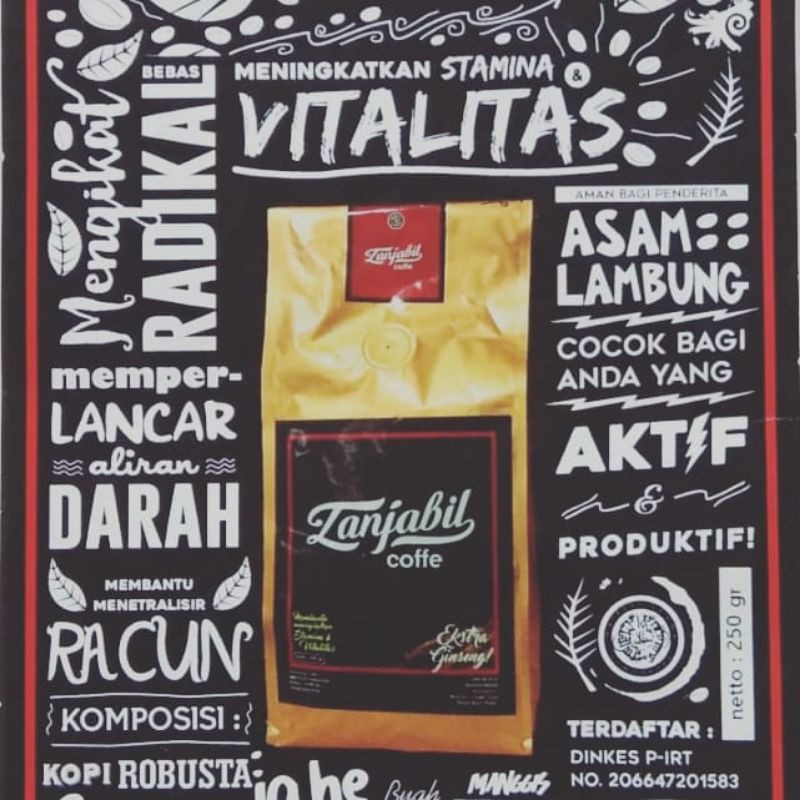 

Herbal Kalimantan Kopi Jahe Merah Tanjabil 250 gr by Ibibfood