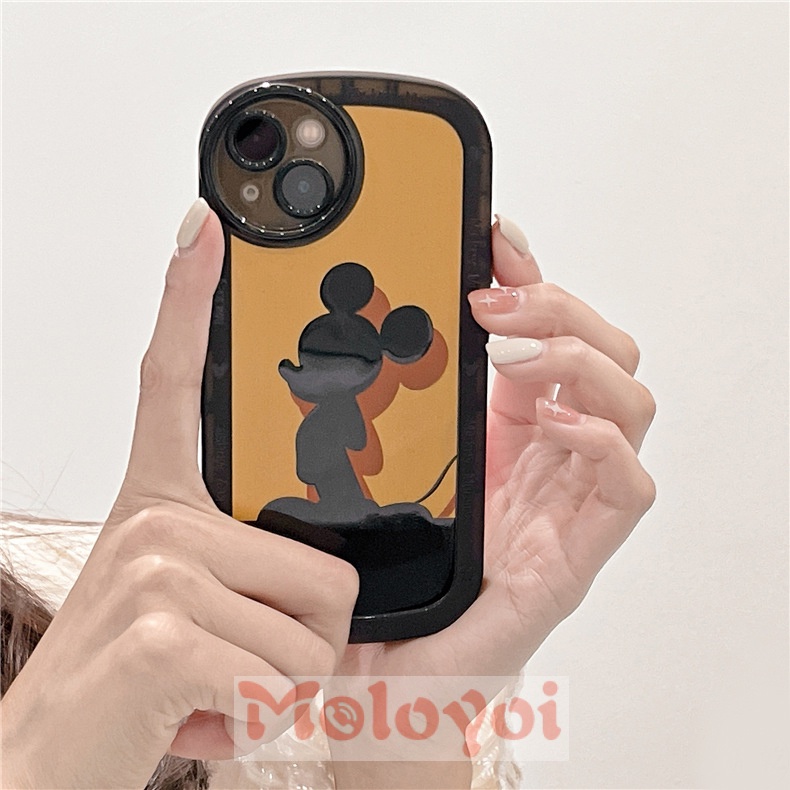 Soft Case Silikon Motif Mickey Mouse Untuk IPhone 11 13 12 Pro MAX 7 8 Plus XR X 6 6S Plus XS MAX SE 2020