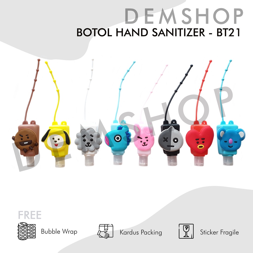 Botol Hand sanitizer holder gantung karakter 30 ml