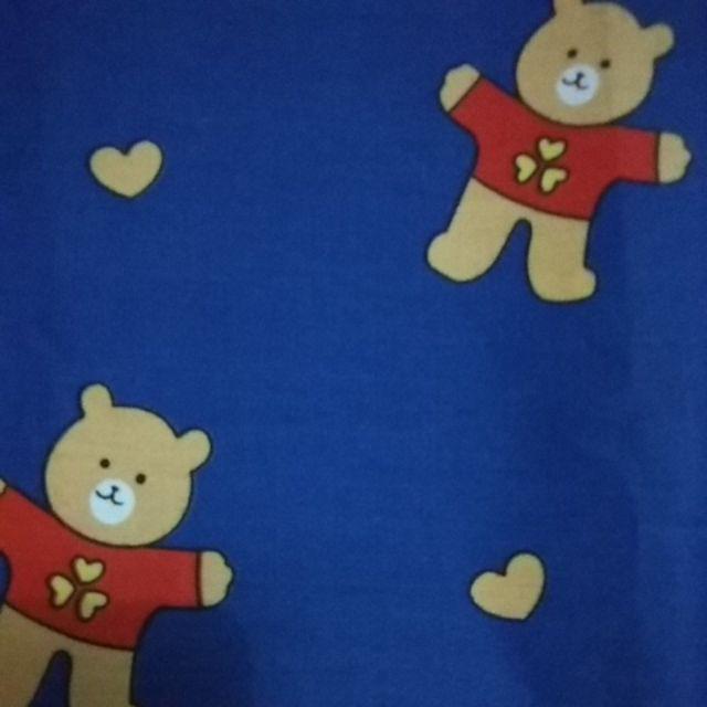 Lovely Bear - Kain Sprei Katun Lokal Meteran Star Bintang Kecil