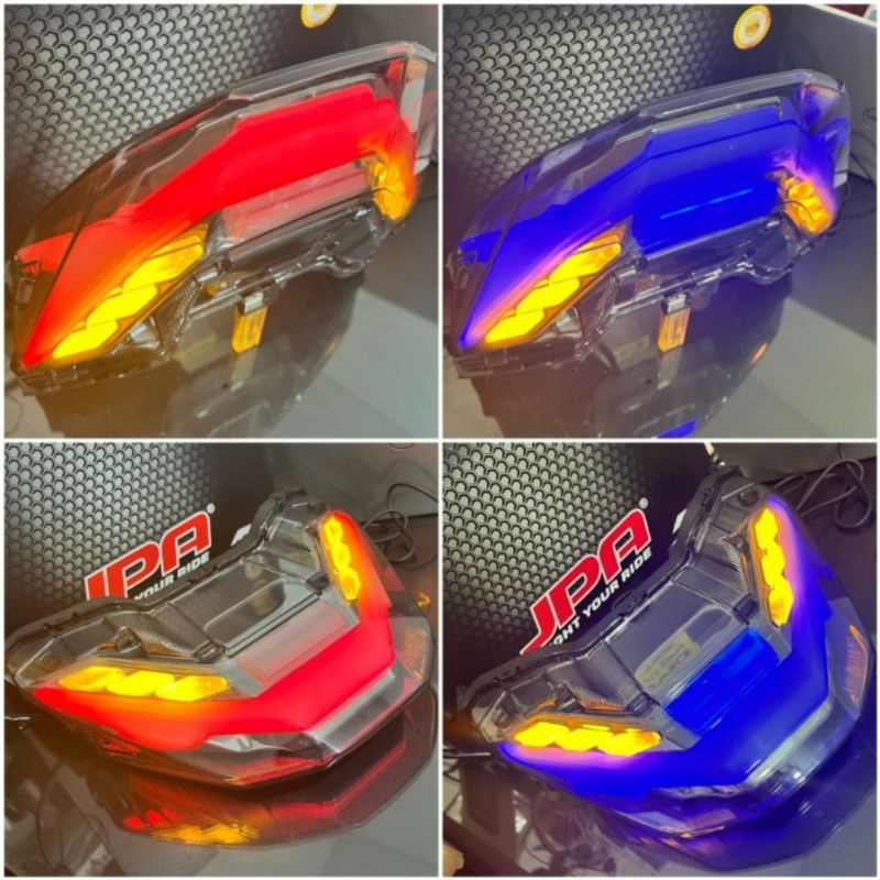Variasi motor lampu pcx 160 jpa /lampu stop pcx new jpa