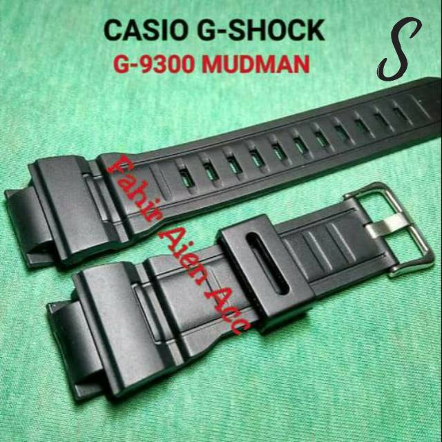 STRAP TALI JAM TANGAN CASIO MUDMAN G-SHOCK G-9300 G9300 MUDMAN RUBBER STRAP GSHOCK G9300 G 9300