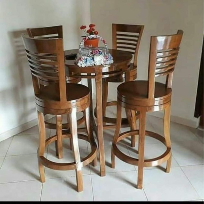 MEJA MAKAN MINIMALIS BULAT