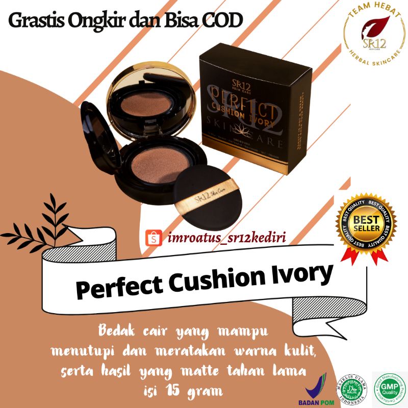 Perfect Cushion SR12 Bedak Anti Crack Bedak Cair Cushion