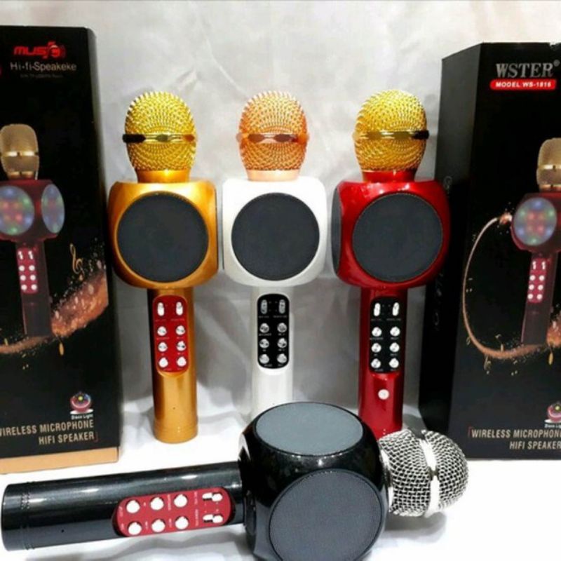 MIC WS 1816, MIC KTV, MIC kekinian,MIC Bluetooth