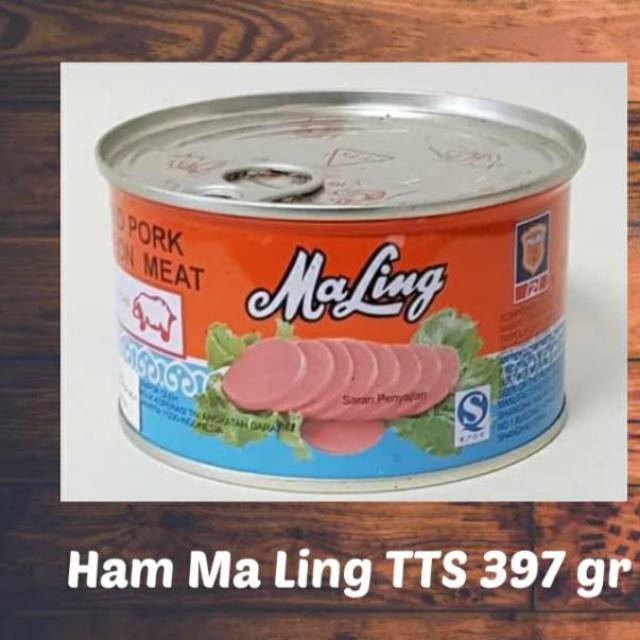 

Ham babi 397 gr merk TTS , kaleng putih. FREE Bubble wrap + kardus expd 2024