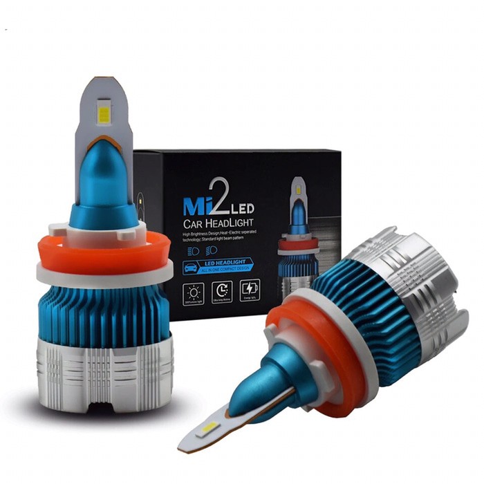 LED CAR Lampu Led Mobil Mini Led H4 Headlamp Mi2 Led Mobil 50 Watt