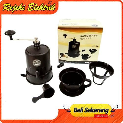 Starcam/Destec Coffee Grinder - Gilingan Kopi Manual Star Cam SCG-017